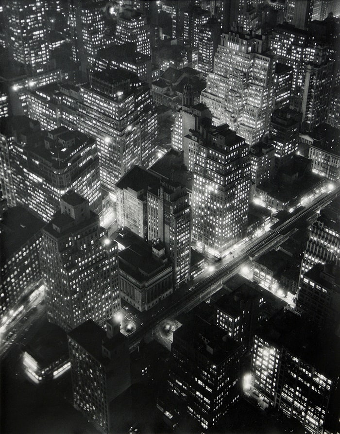 Nightview, New York, Berenice Abbott