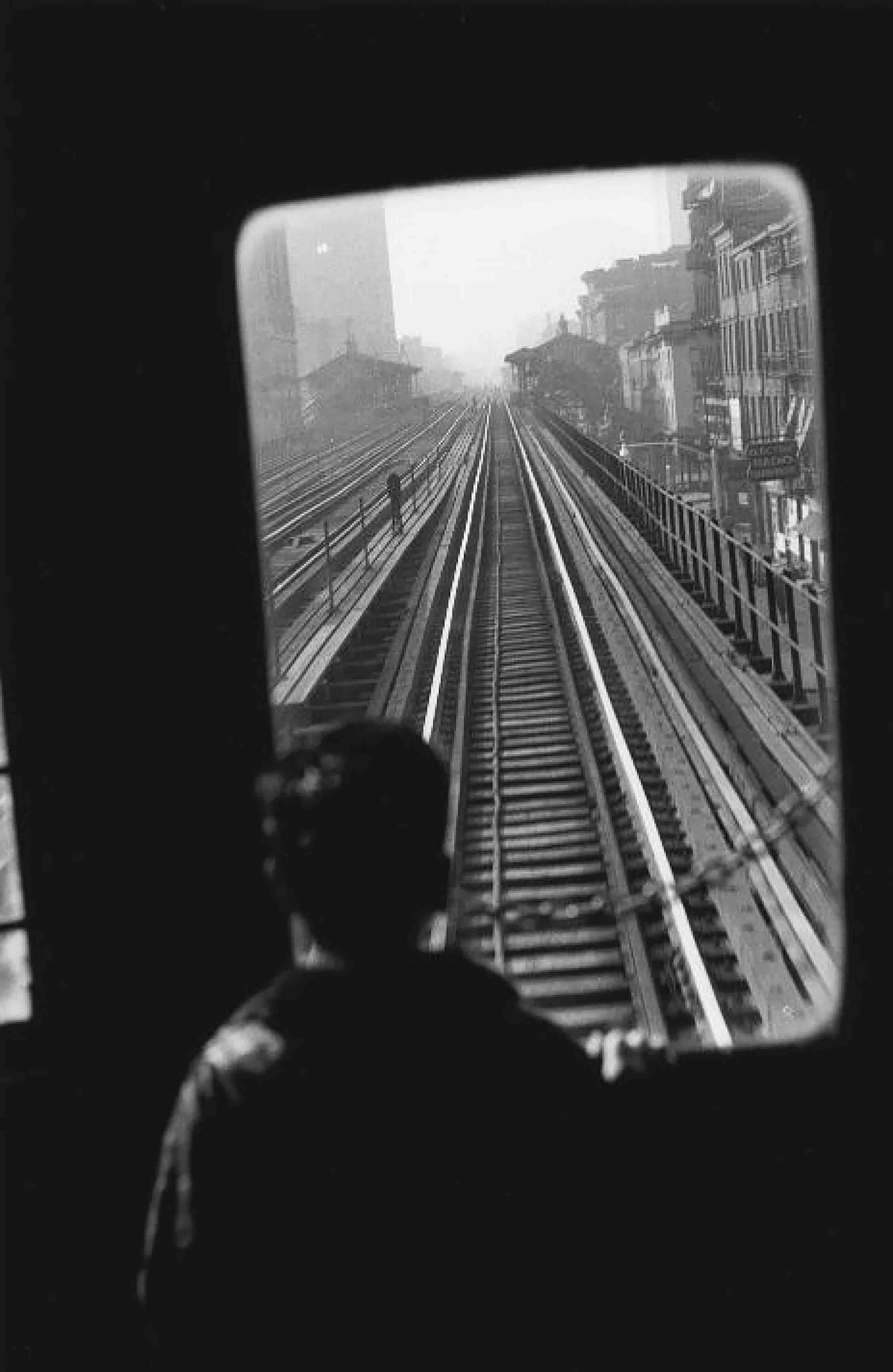 Elliott Erwitt, 'Third Avenue El, NYC, 1954'