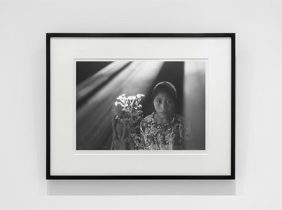 Flor Garduño, 'Flores Santas, Guatemala, 1989'