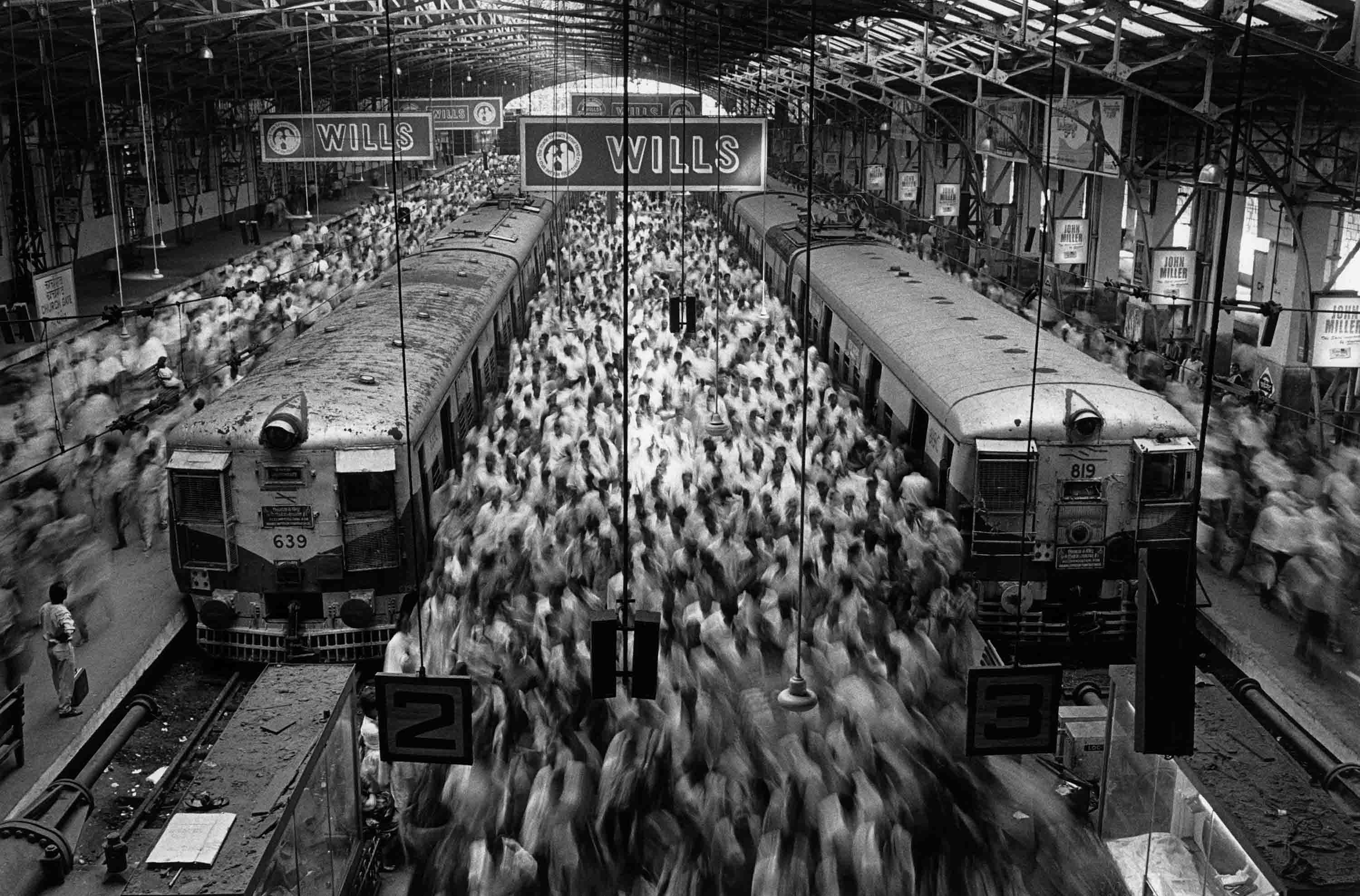 Sebastião Salgado, 'Church Gate Station, Bombay, India, 1995'