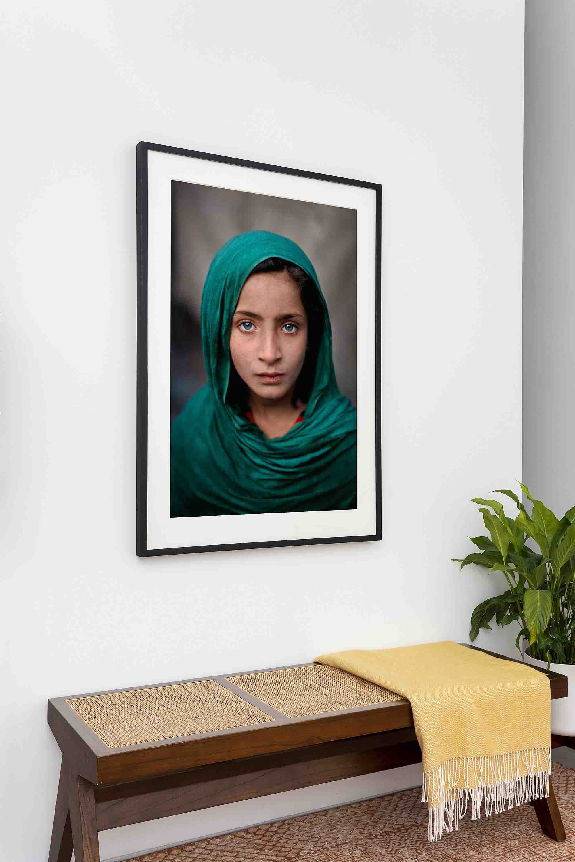 Steve McCurry, 'Girl With Green Shawl Peshawar Pakistan 2002'