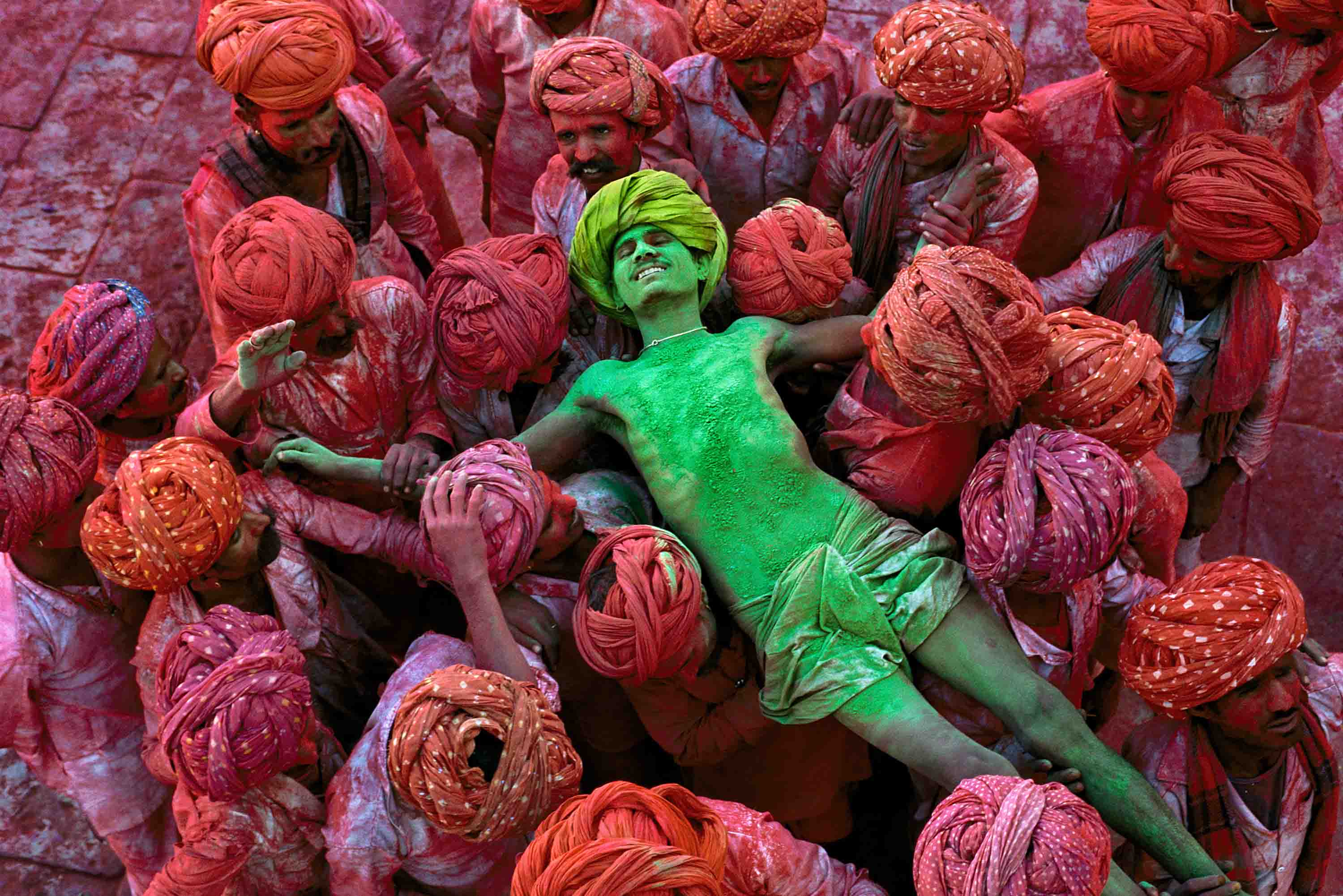 Steve McCurry, 'Red Boy India. 1996'