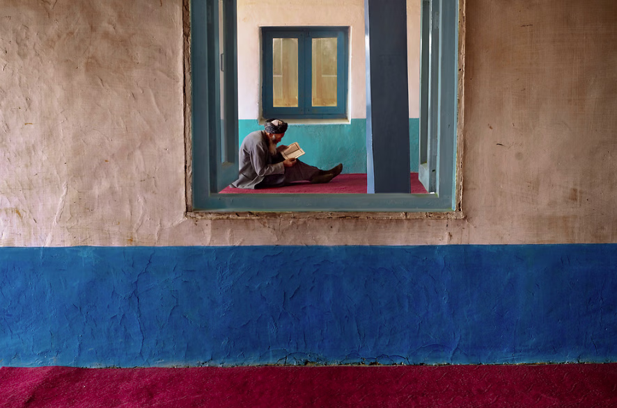 Steve McCurry, 'Man in Bamiyan Mosque, 2006'