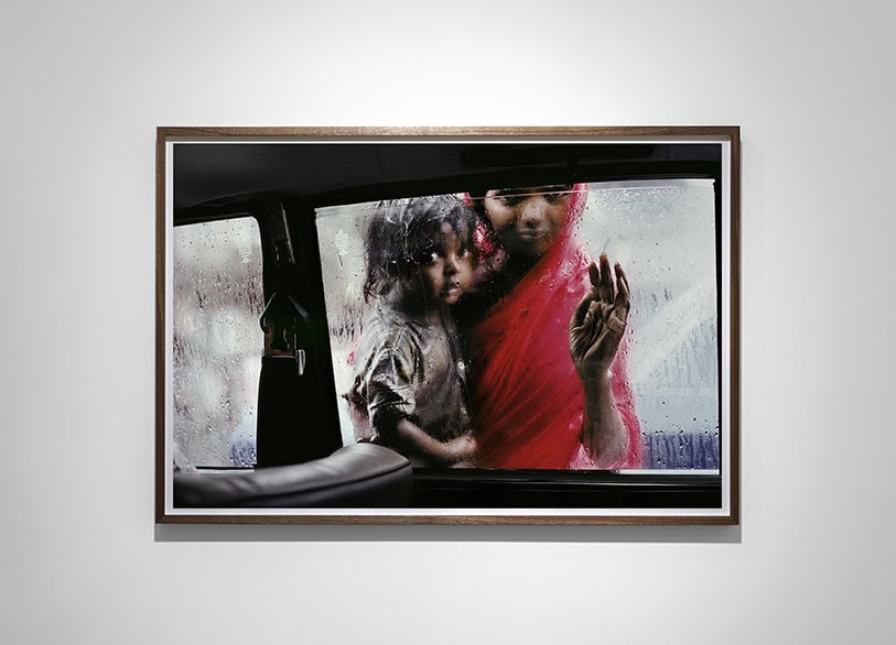Steve McCurry, 'Mother and Child At Car Window, Bombay, India 1993'
