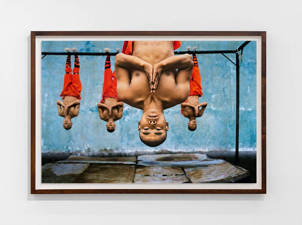 Steve McCurry, 'Shaolin Monks Training Zhengzhou China 2004'