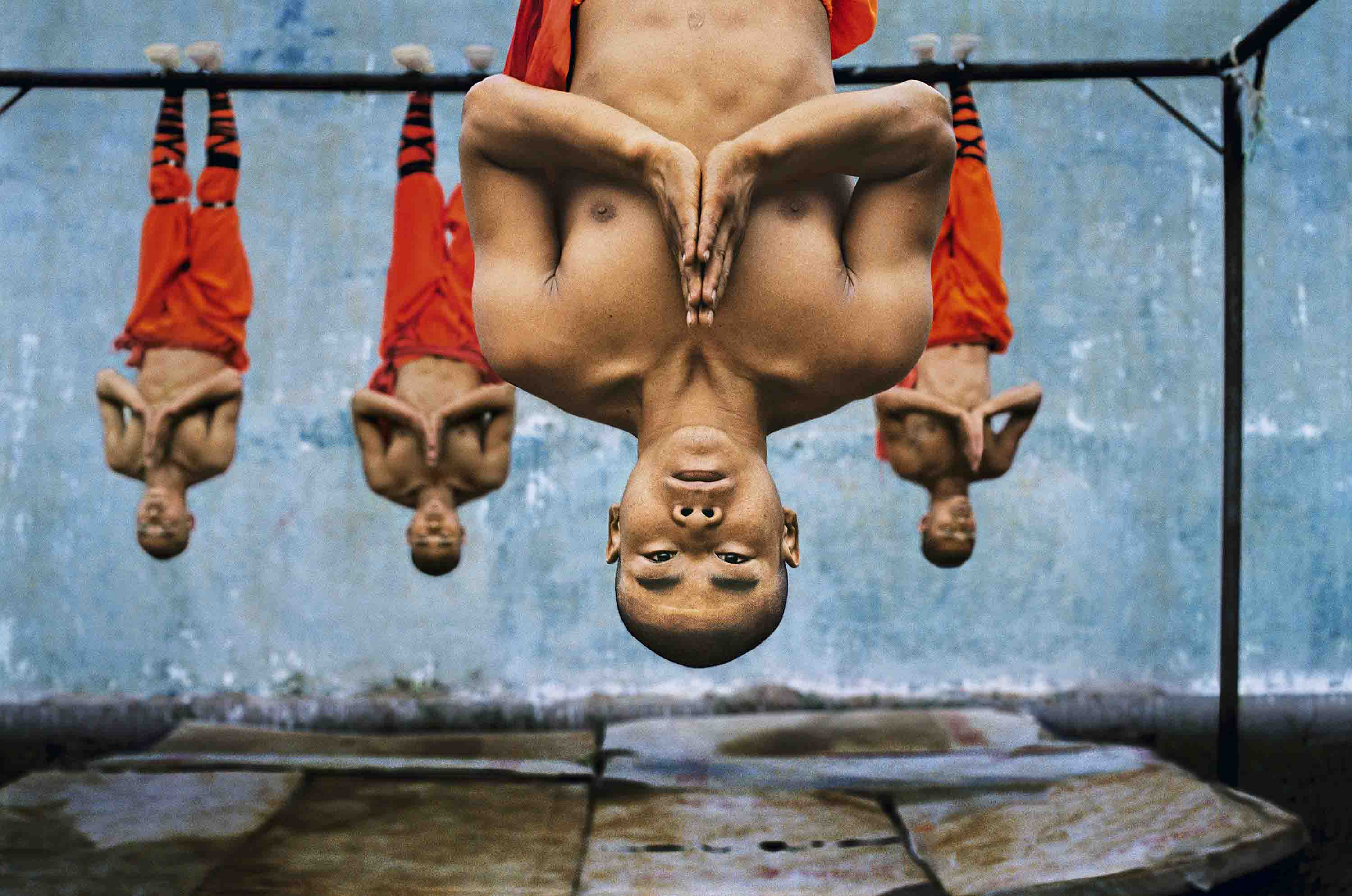 Steve McCurry, 'Shaolin Monks Training Zhengzhou China 2004'