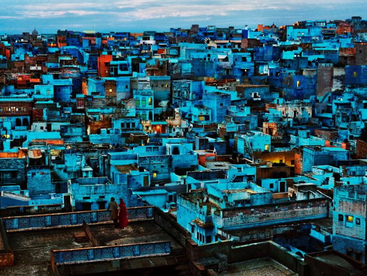 Steve McCurry The Blue City