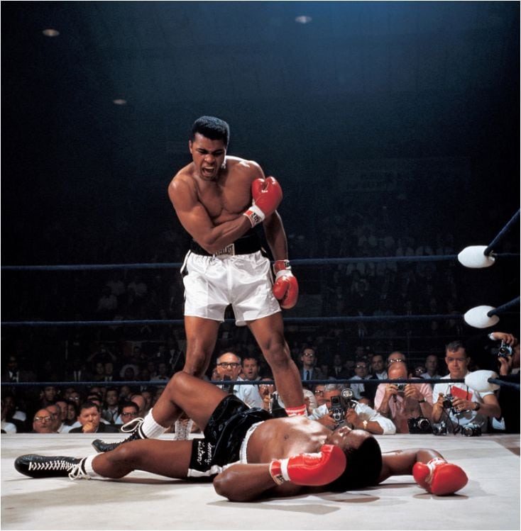 Muhammad-Ali-And-Sonny-Liston-Lewiston-Maine-Usa-1965-by-Neil-Leifer-BHC1616