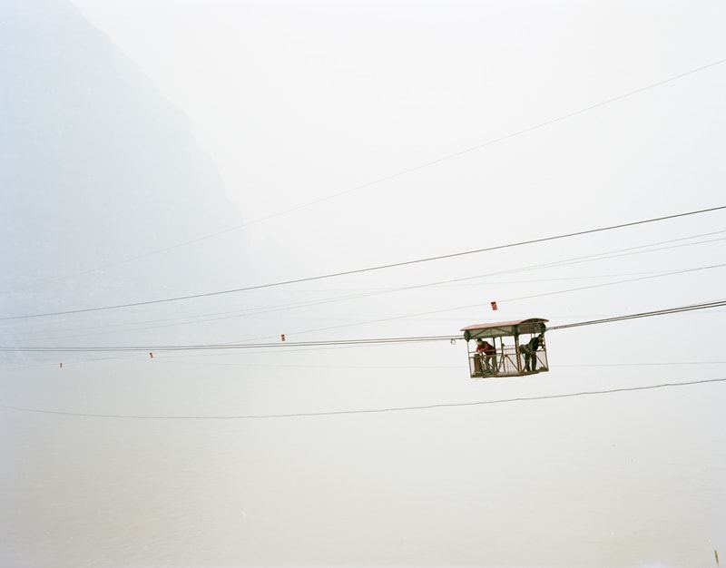 People in a Telpher, Shaanxi, 2012 Zhang Kechun