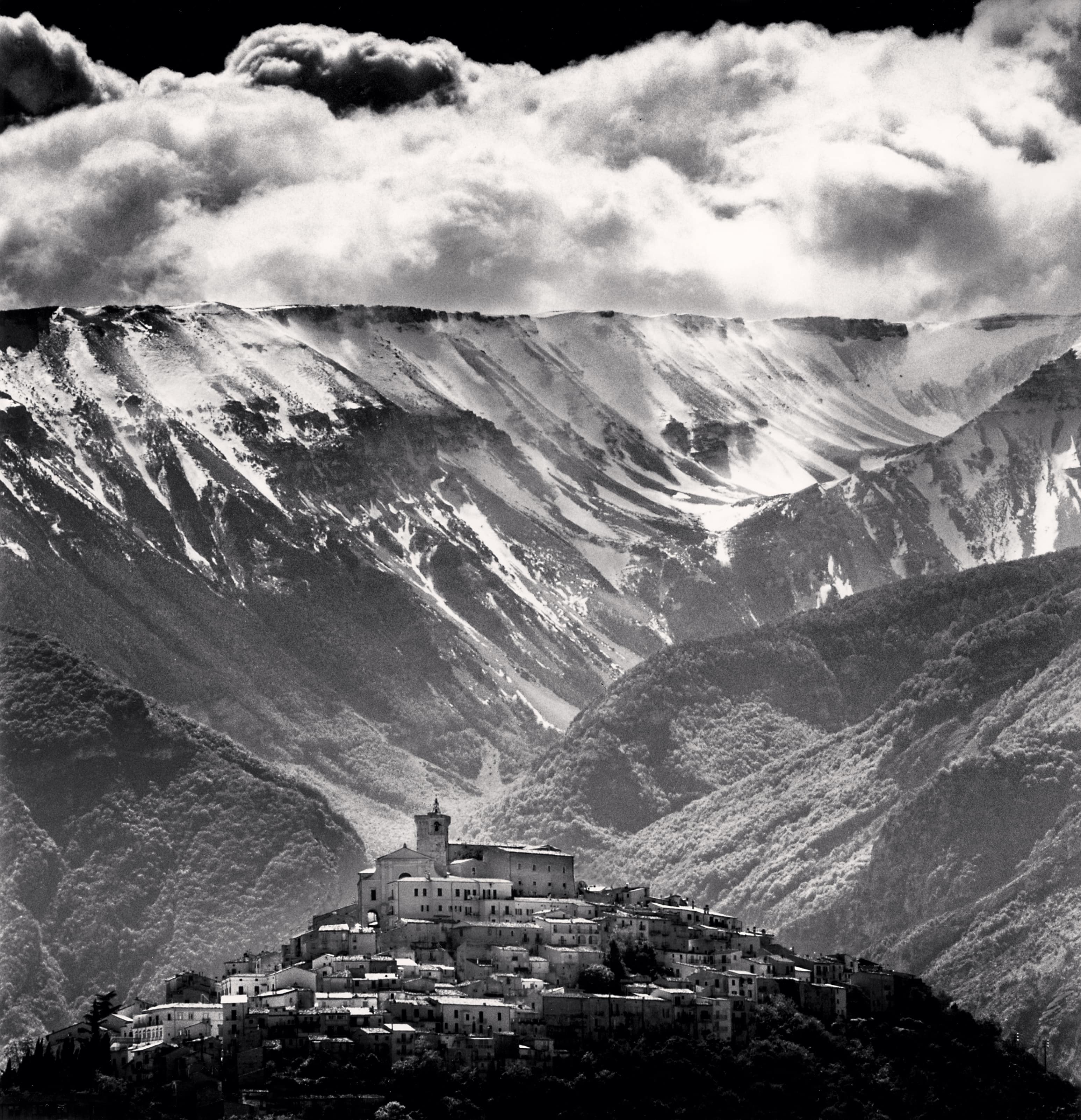 Gathering Clouds, Casoli, Abruzzo, Italy, 2016 Michael Kenna