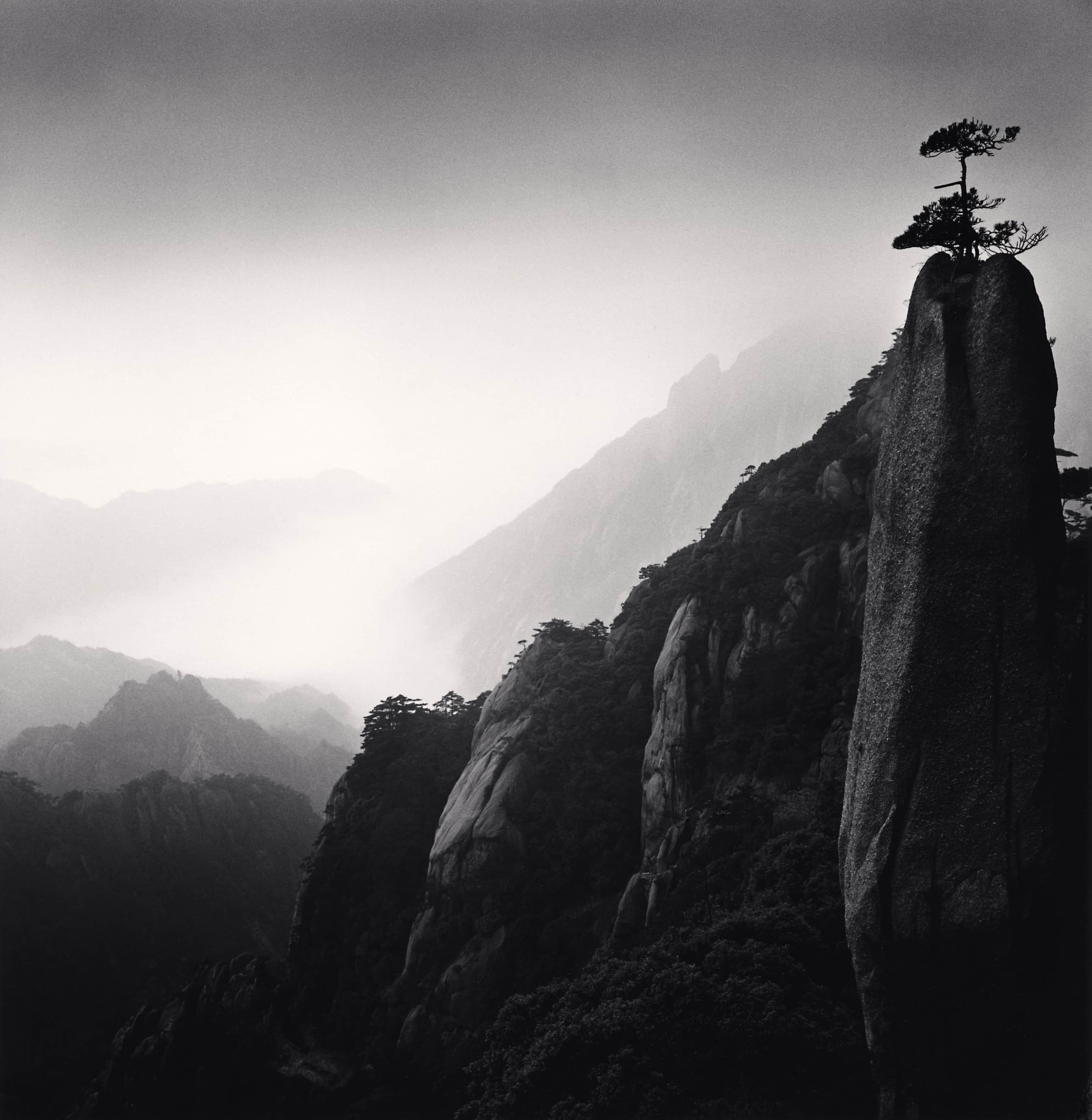 Huangshan Mountains, Study 25, Anhui, China, 2009 Michael Kenna