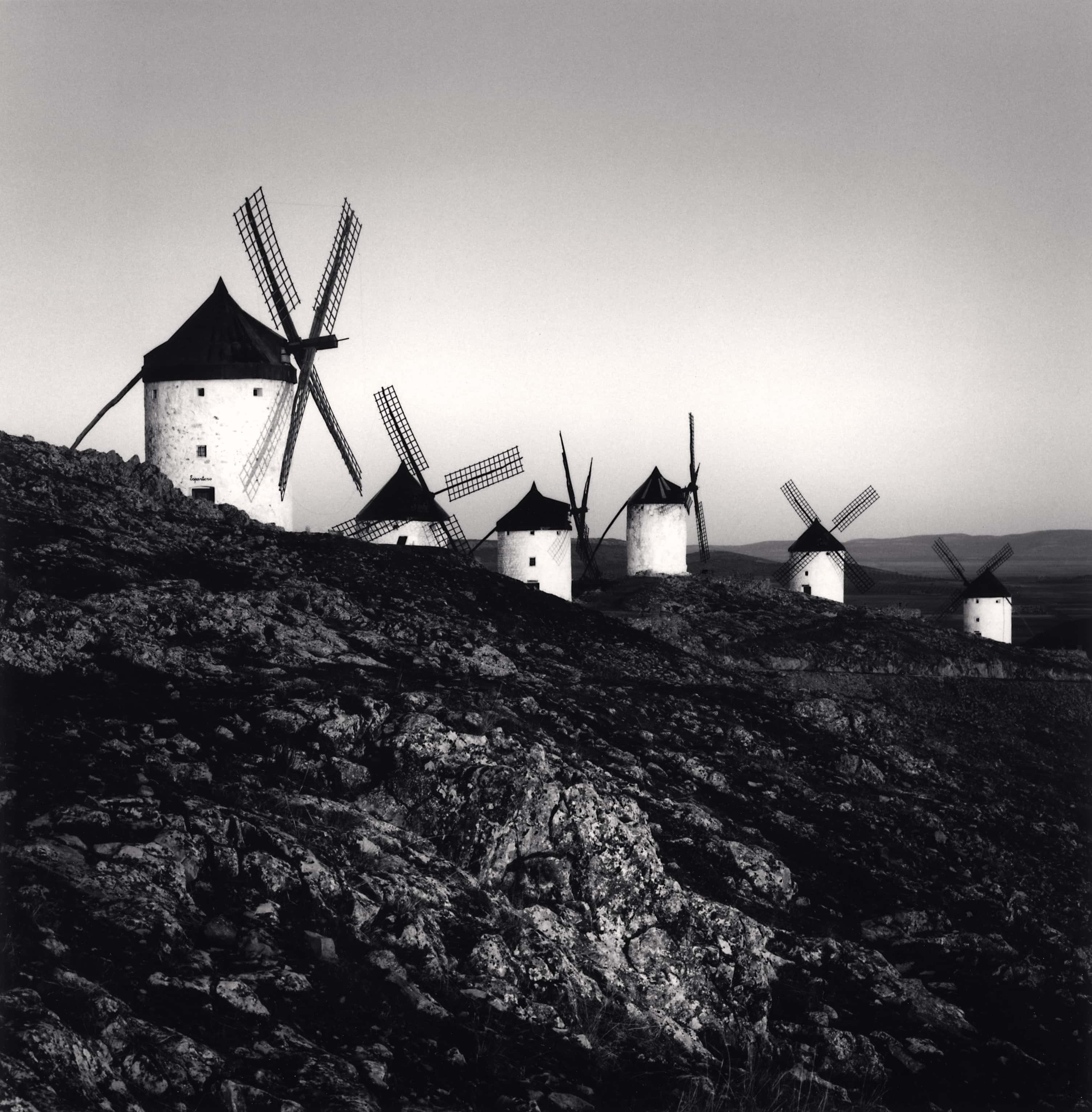 Quixote's Giants, Study 8, Consuegra, La Mancha, Spain, 1996 Michael Kenna