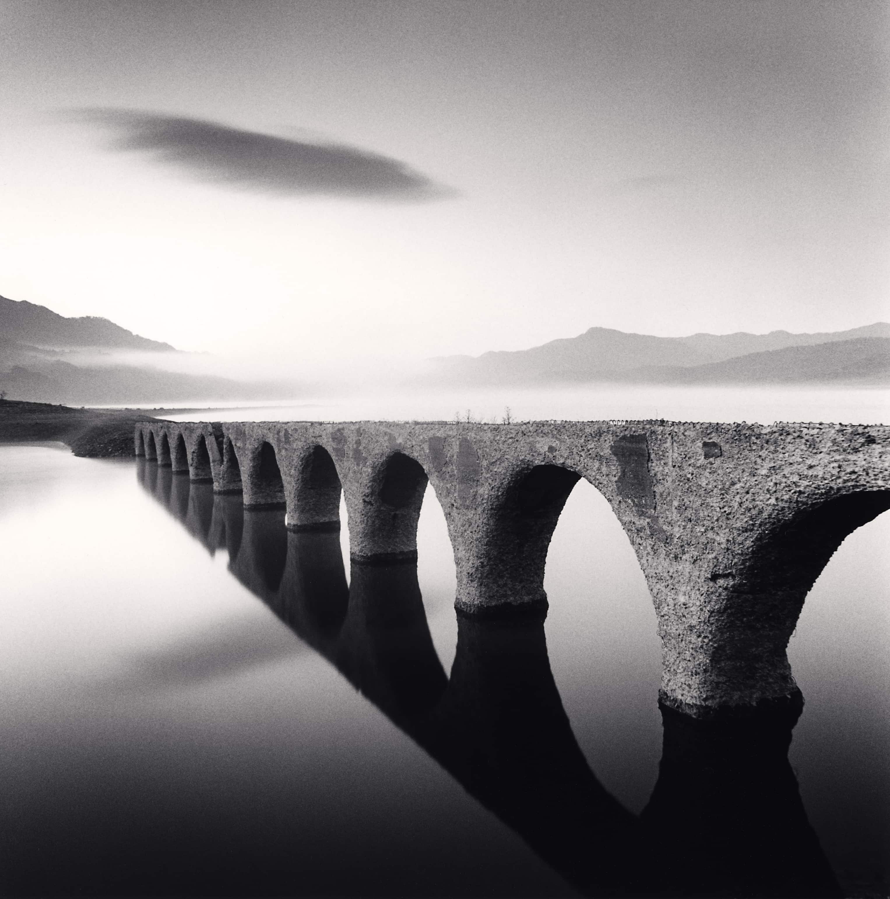 Taushubetsu Bridge, Nukabira, Hokkaido, Japan, 2008 Michael Kenna