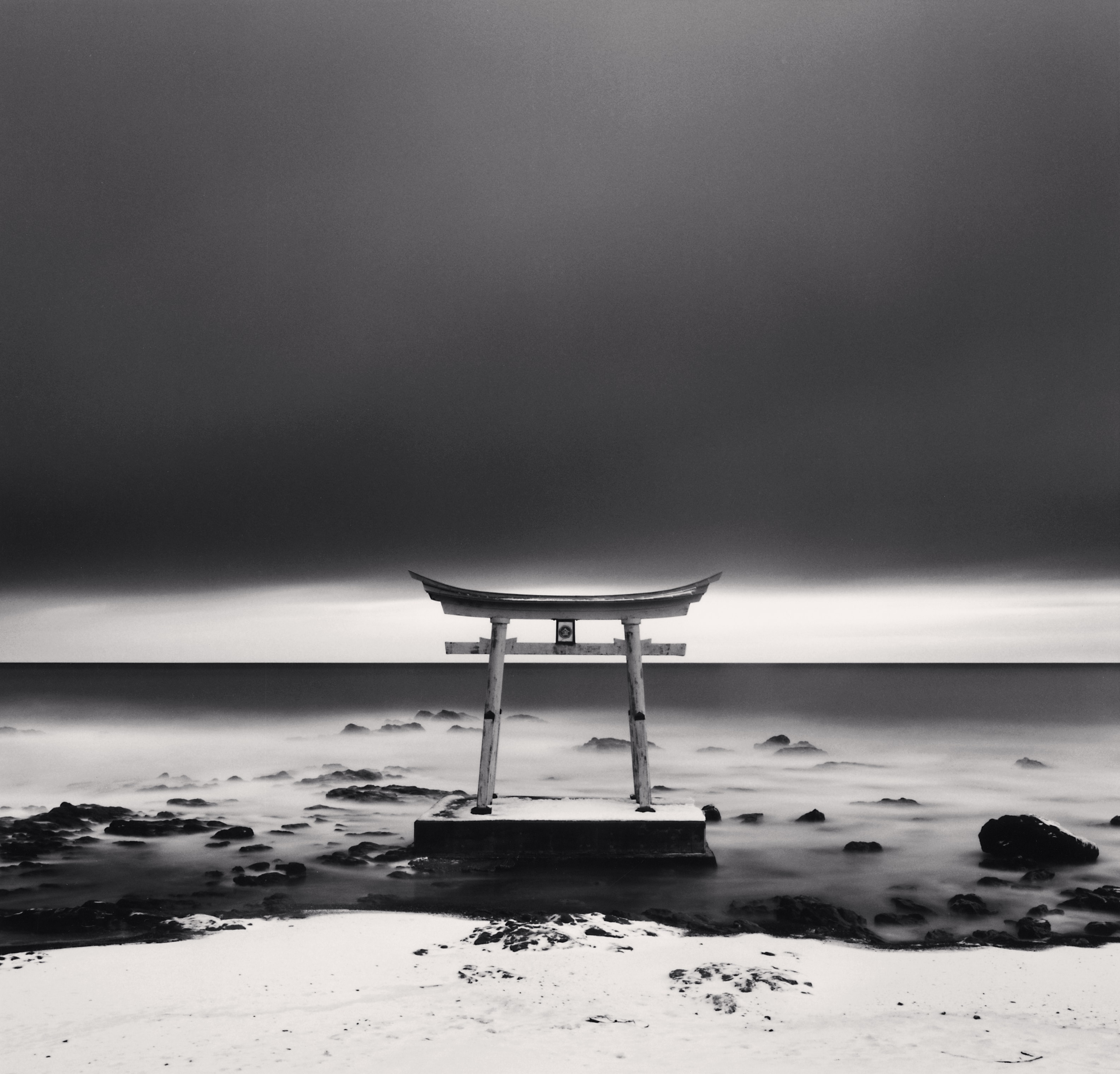 Torii Gate, Shosanbetsu, Hokkaido, Japan, 2004 Michael Kenna