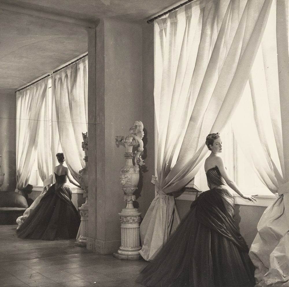 Cecil Beaton, 'Nancy Modelling One of Her Husband’s Creations, 1955'