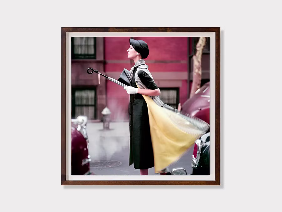 Norman Parkinson, 'Traffic, Ivy Nicholson, New York'