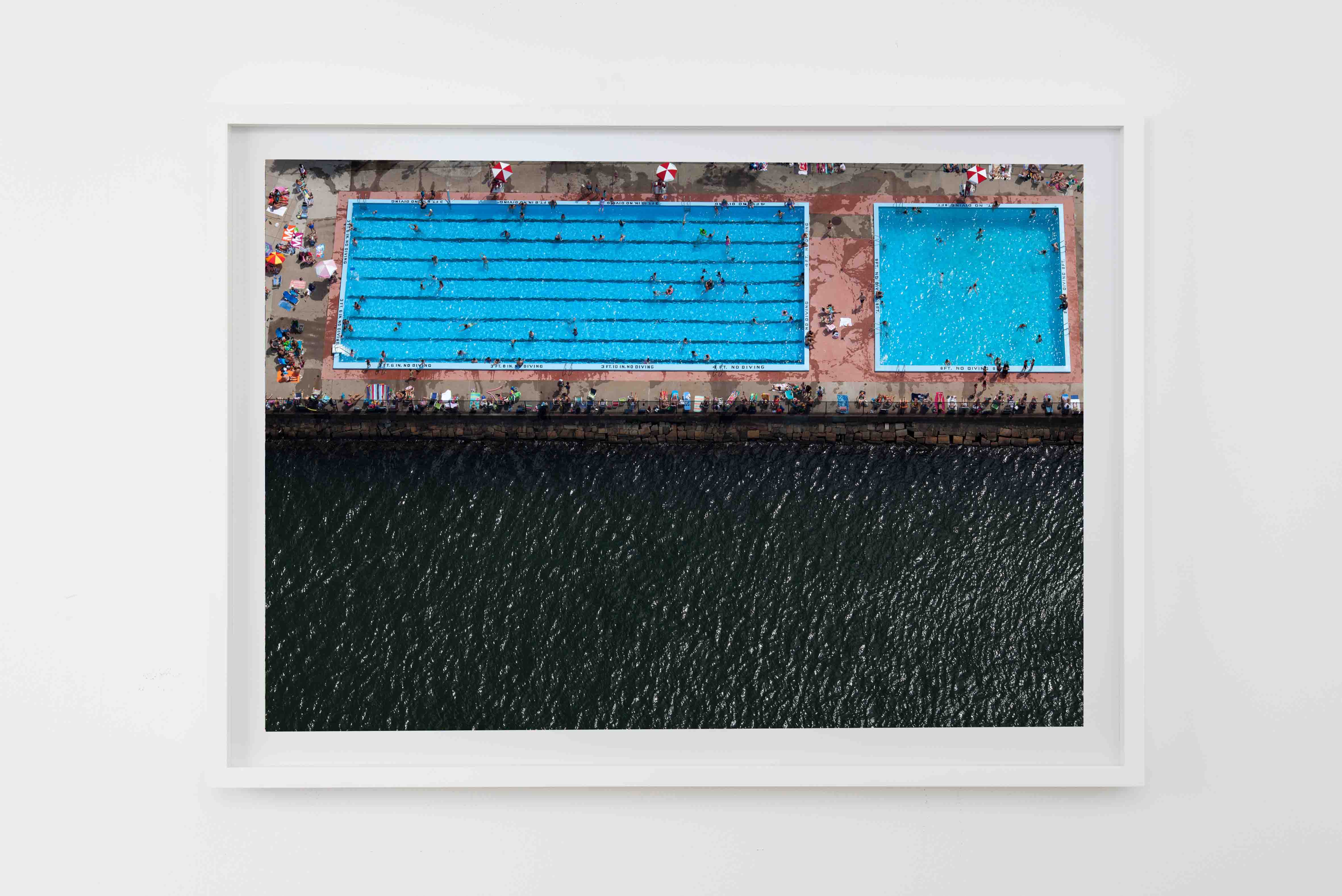 Alex MacLean, 'Pool Next to the Charles River, Cambridge, MA 2012'