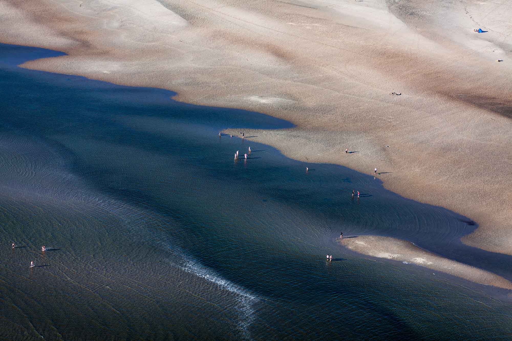 Alex MacLean, 'Beach Waders, Sankt Peter-Ording, 2012'