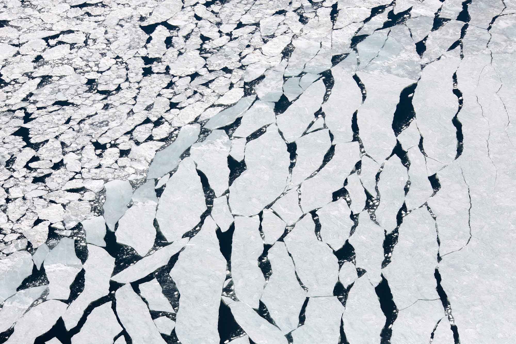 Alex MacLean, 'Ice Fractures, Eastham, MA 2015'