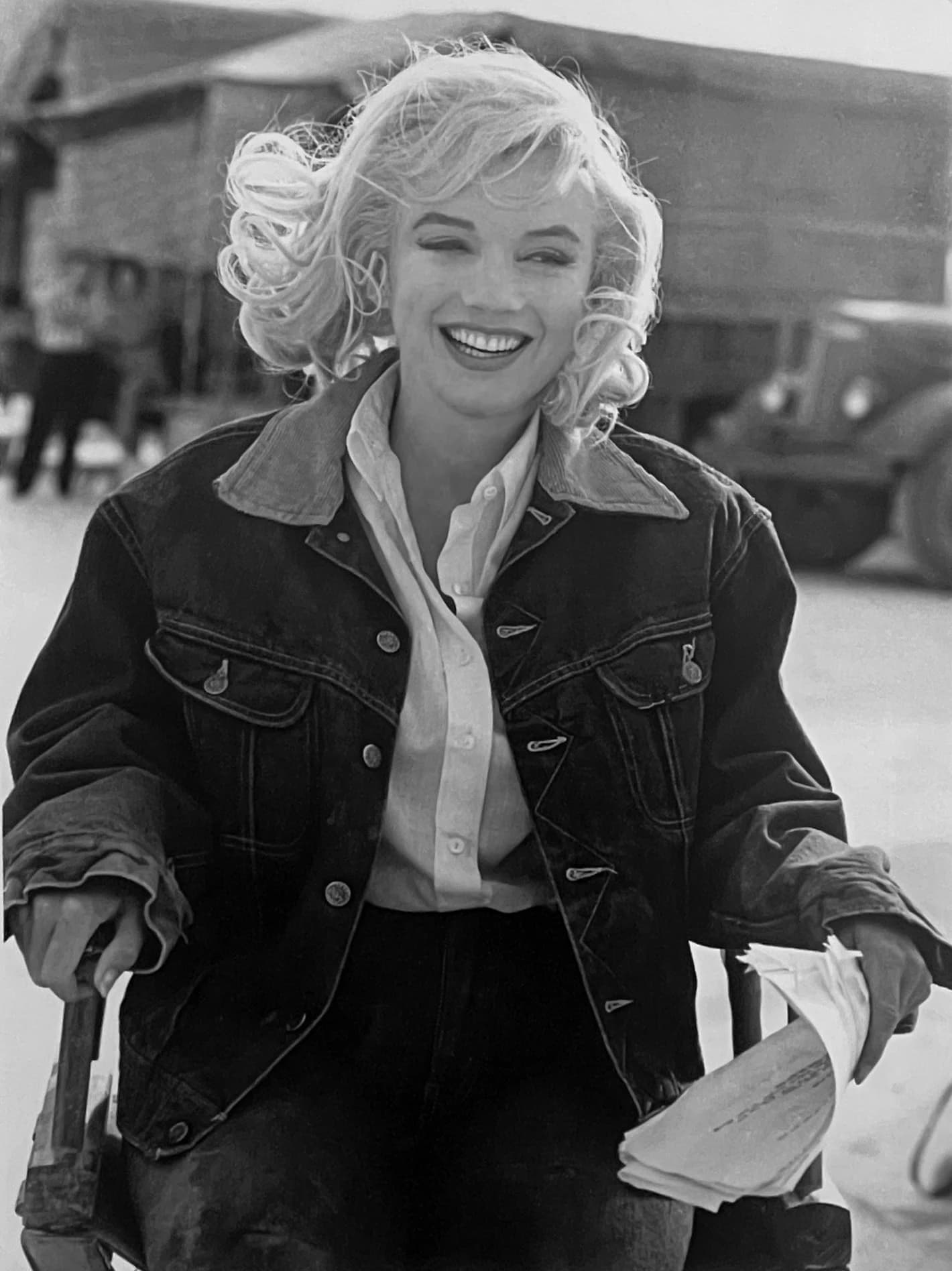 Eve Arnold 'Marilyn Monroe During Filming Of The Misfits (Seated), Nevada, 1960'