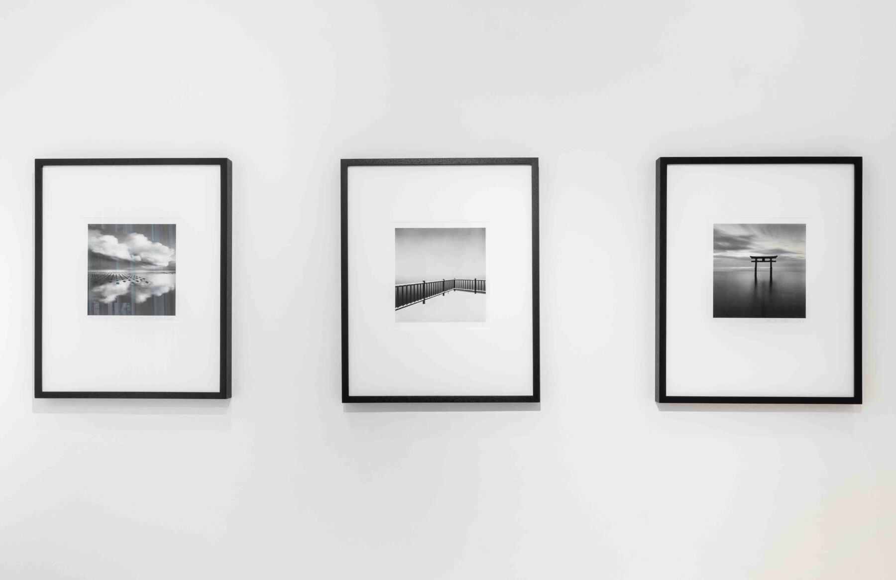 Michael Kenna Torii, Study 4, Takashima, Honshu SOL . LDN