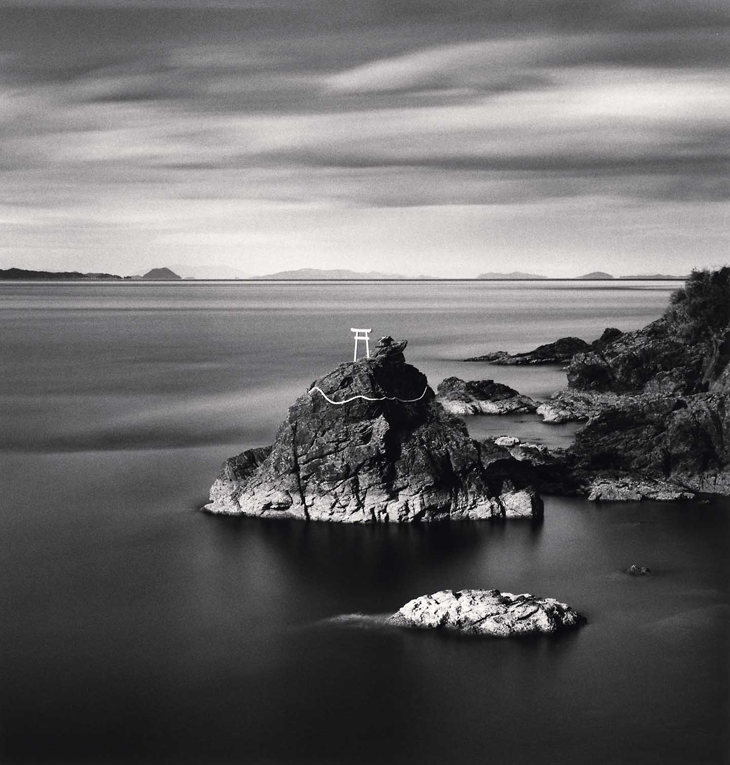 Michael Kenna, 'Torii Island, Study 2, Seto Inland Sea, Shikoku, Japan, 2023'