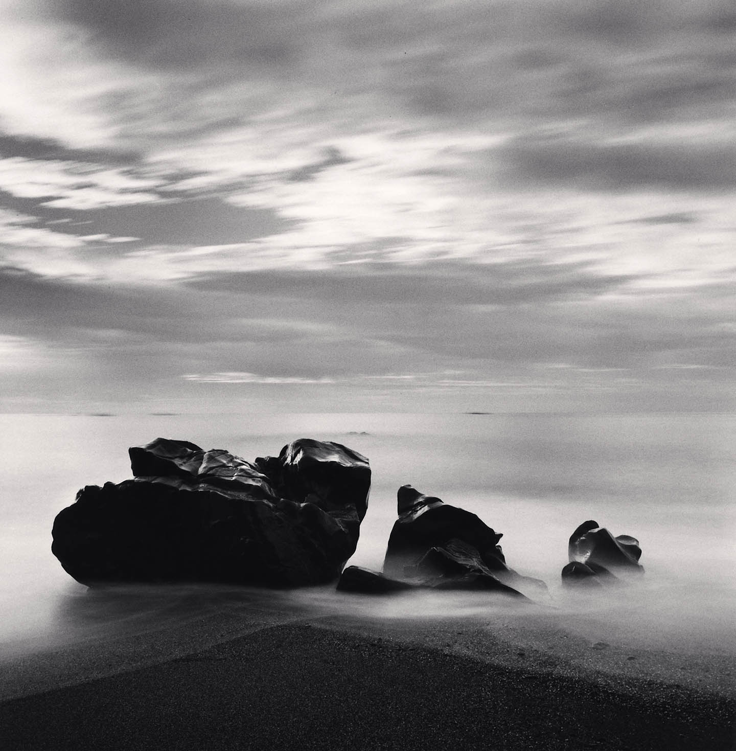 Michael Kenna, 'Urado Beach Rocks, Kochi, Shikoku, Japan, 2022'