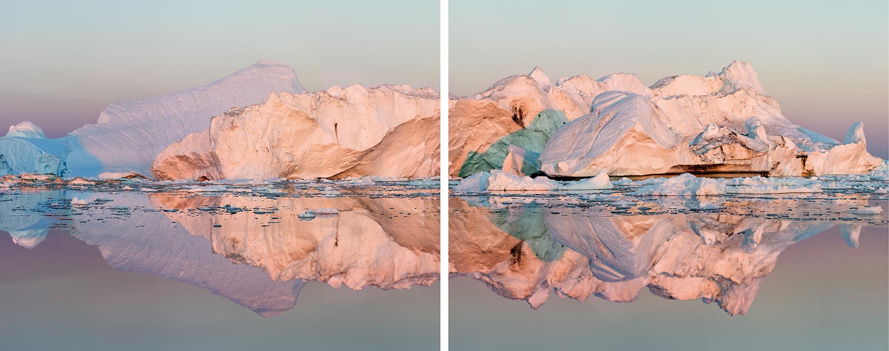 Olaf Otto-Becker, 'Ilulissat 13, Diptych, 07/2015'