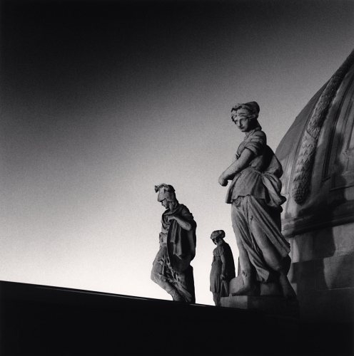 Michael Kenna, 'Rooftop Figures, Study 1, Palace of the Legion of Honour, San Francisco, California, USA, 1991'