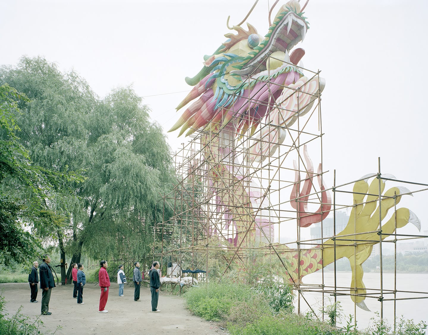 Zhang Kechun, 'Morning Exercise Under a Dragon Lamp'