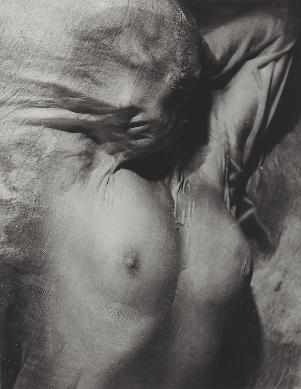 Erwin Blumenfeld, 'Nude Under Wet Silk, c. 1937'