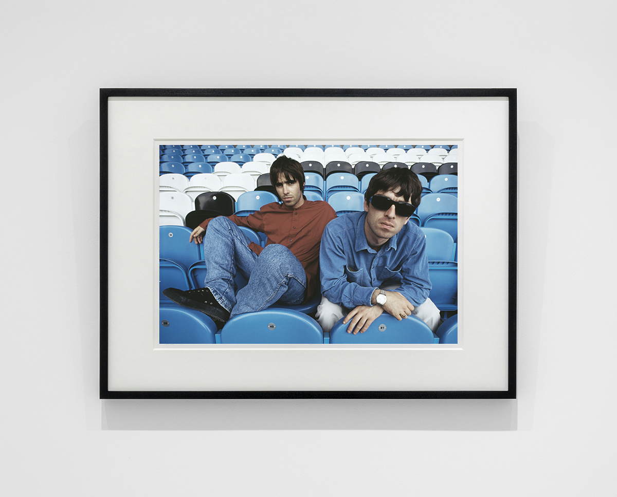 Kevin Cummins, 'Noel and Liam Gallagher, Manchester City’s Maine Road Stadium'