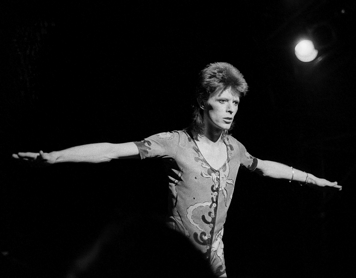 Kevin Cummins, 'David Bowie, Ziggy Stardust / Aladdin Sane Tour, June 29, 1973'