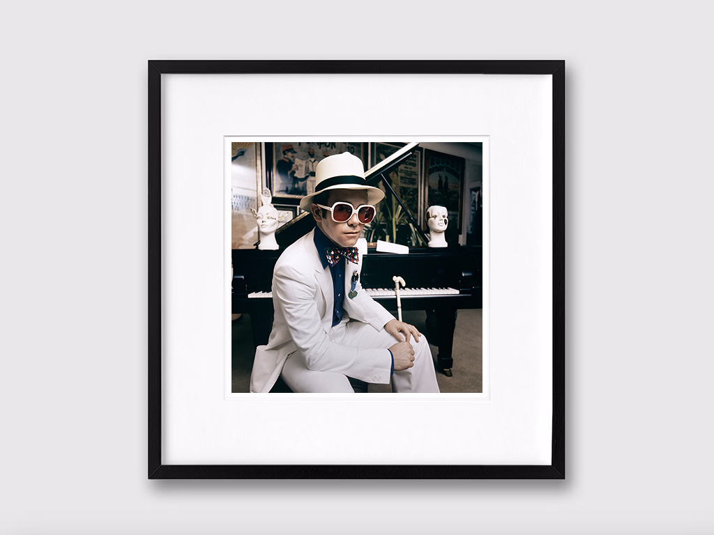 Terry O'Neill, 'Elton John at his home in Windsor, England, 1974'