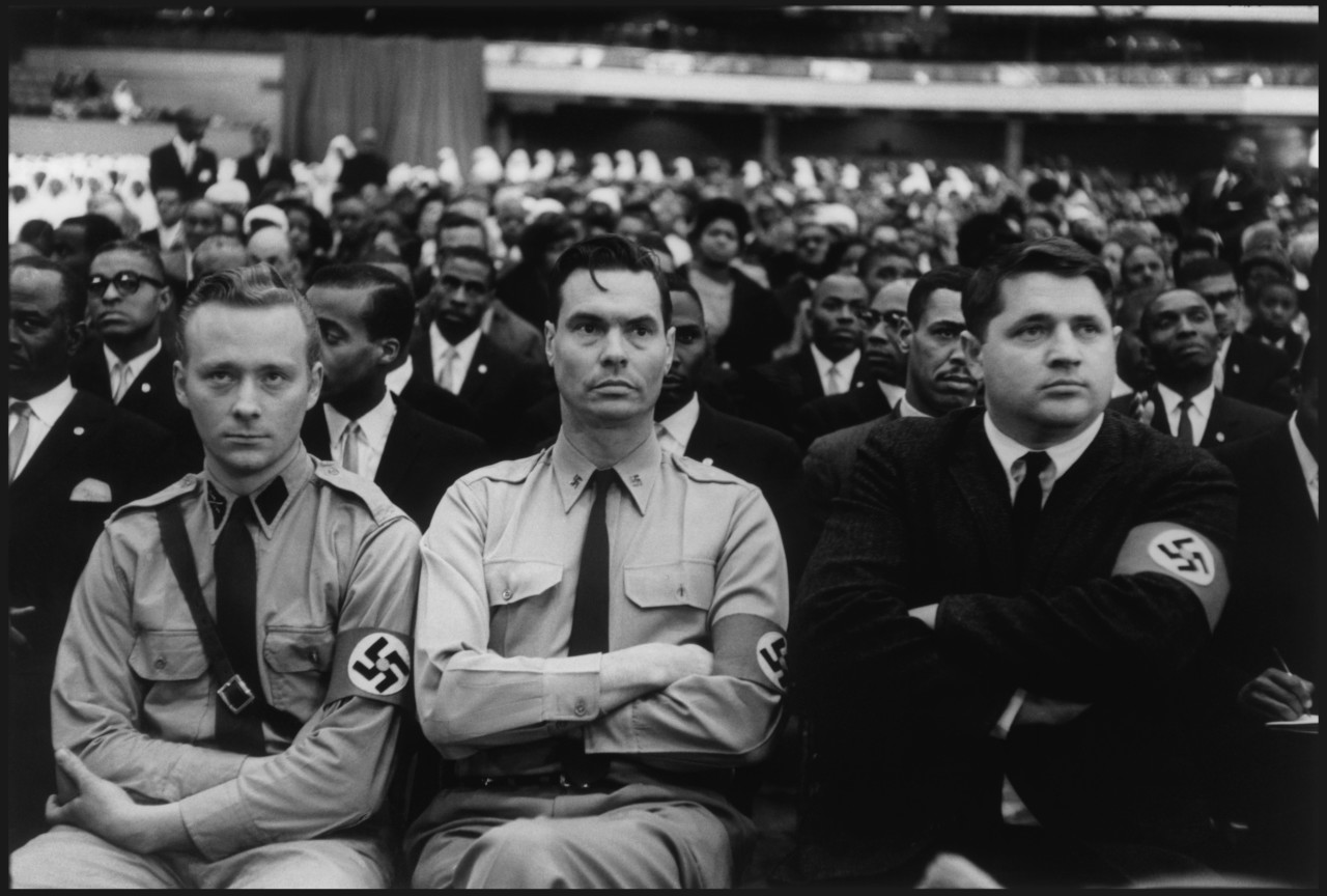 Eve Arnold, American Nazi Party Black Muslim Rally