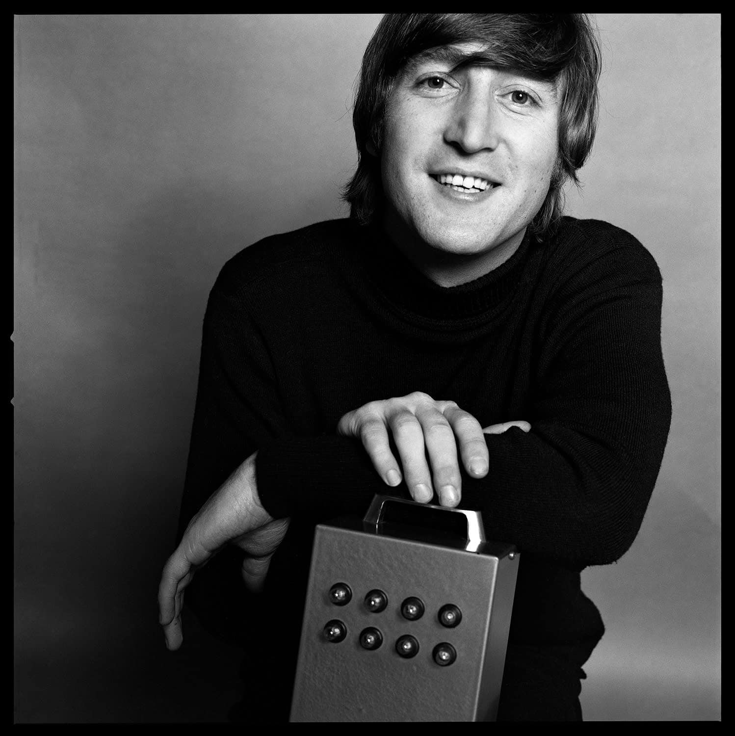 Brian Duffy, 'John Lennon with UFO detector, London'