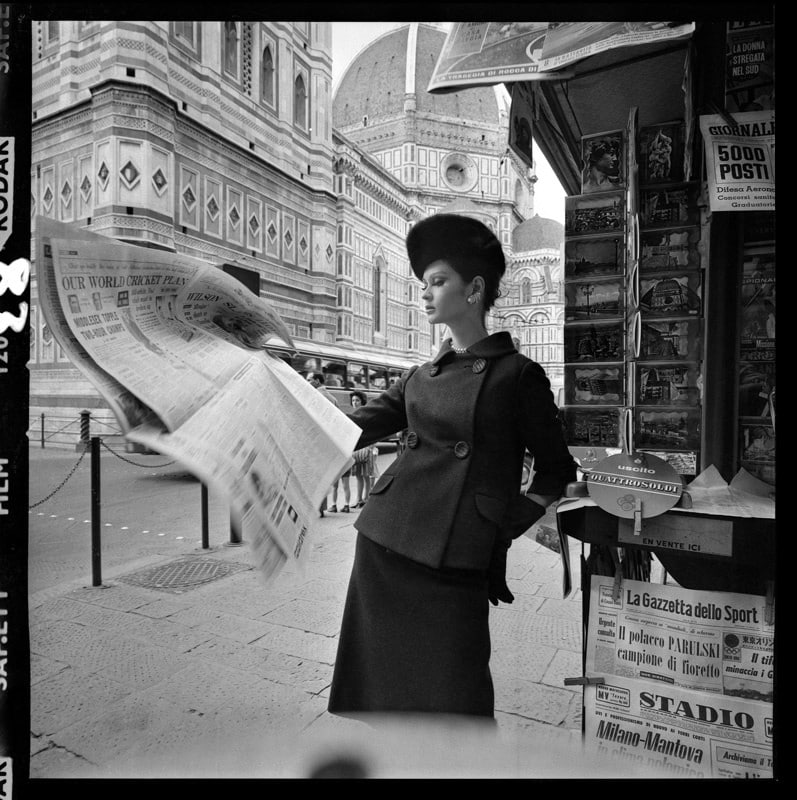 Brian Duffy, 'Newspaper Stand, Florence, 1962'