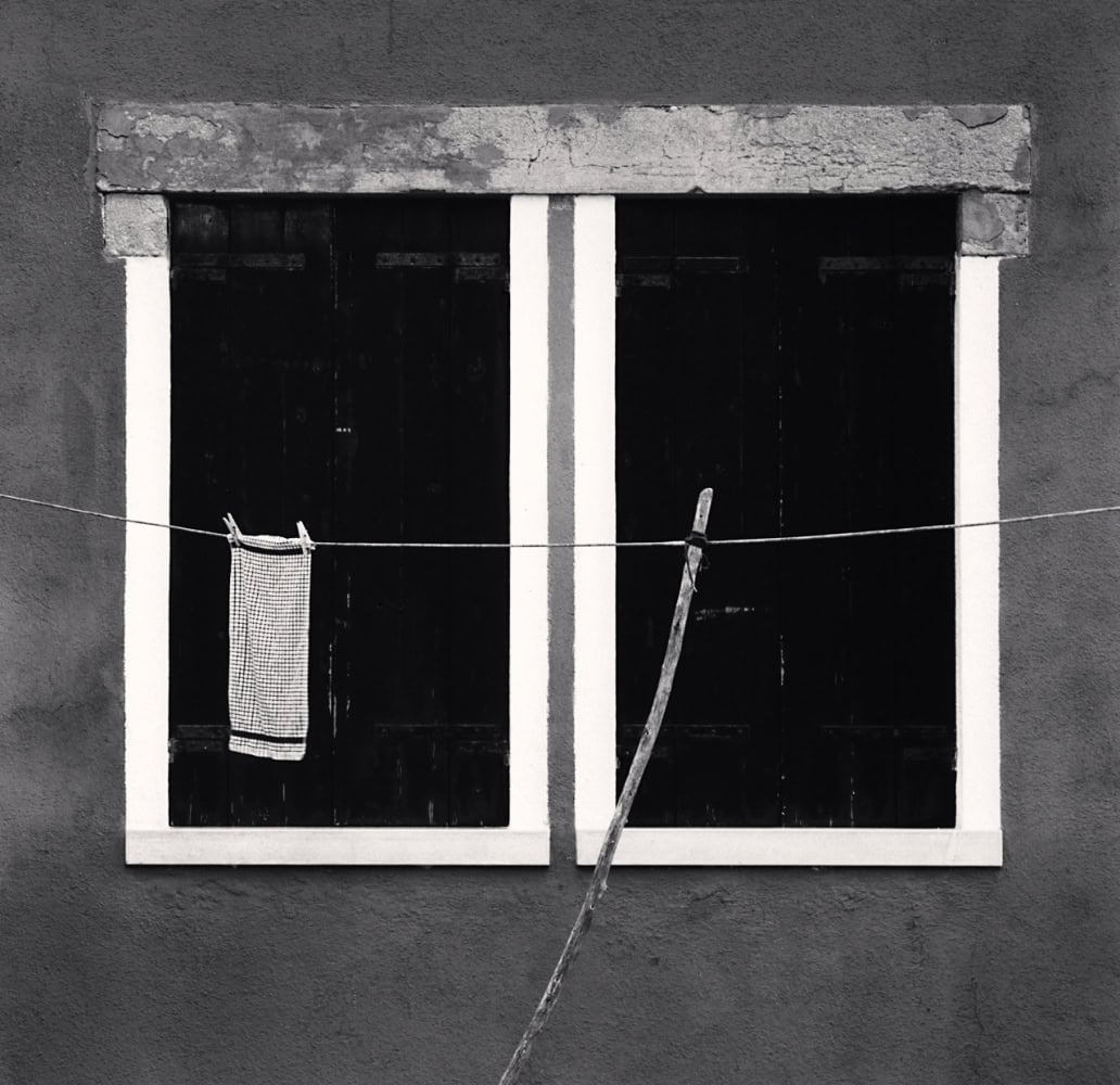 Michael Kenna, 'Washing Line, Burano, Venice, Italy'