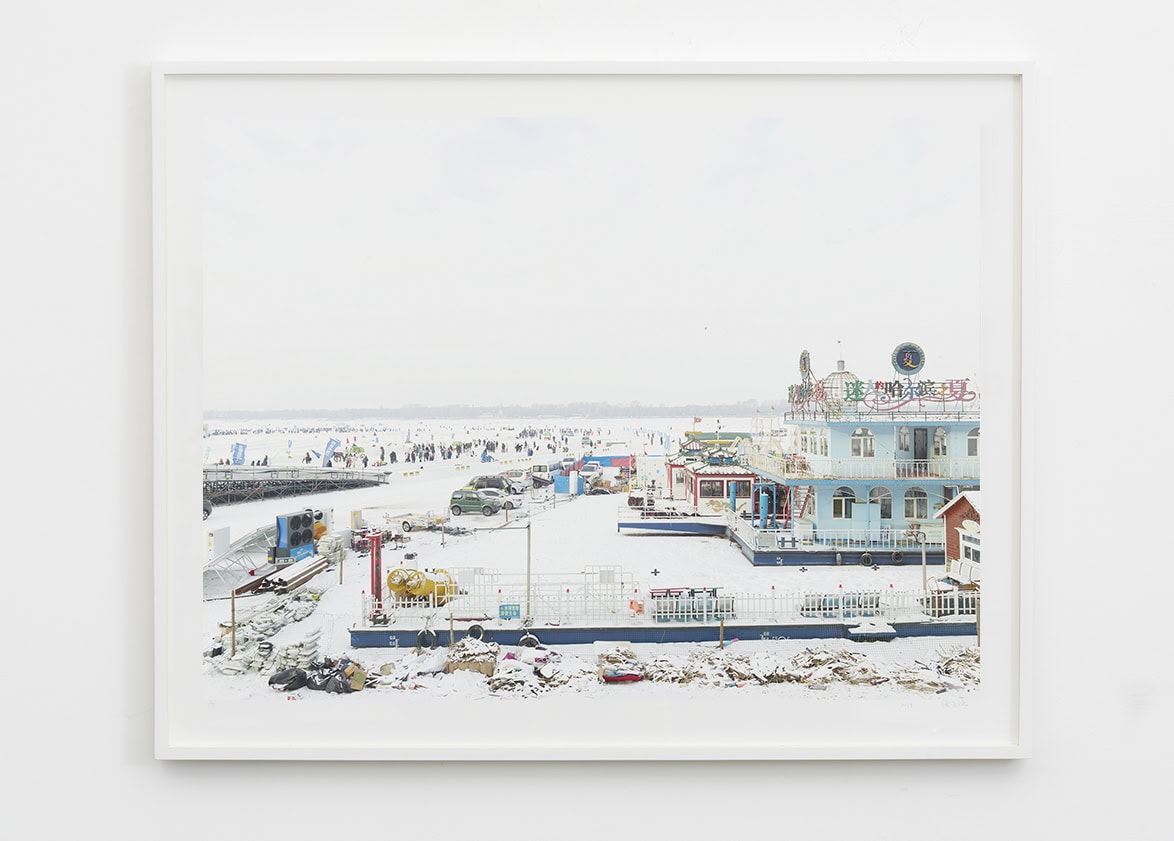 Zhang Kechun, 'Amusement Park by the River, Harbin, 2024'