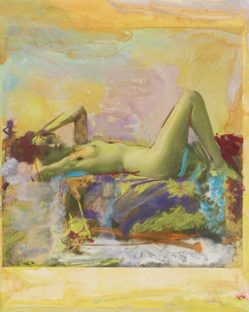 Saul Leiter, 'Selected Images, Two Painted Photographs'